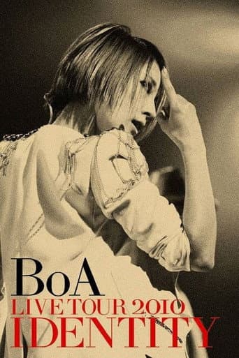 BoA Live Tour: Identity afişi