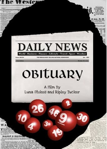 Obituary afişi