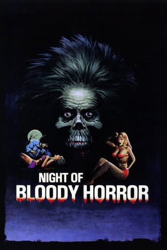 The Night of Bloody Horror afişi