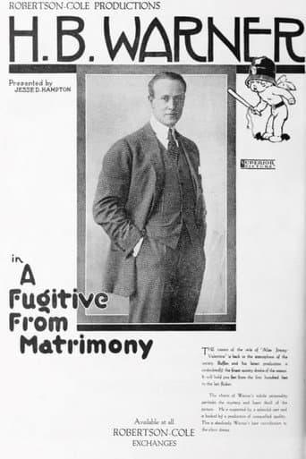 A Fugitive from Matrimony afişi