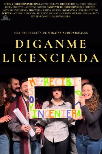 Díganme licenciada afişi