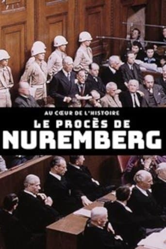 Au coeur de l'histoire : le procès de Nuremberg afişi