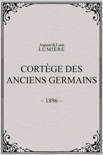 Cortège des anciens Germains afişi