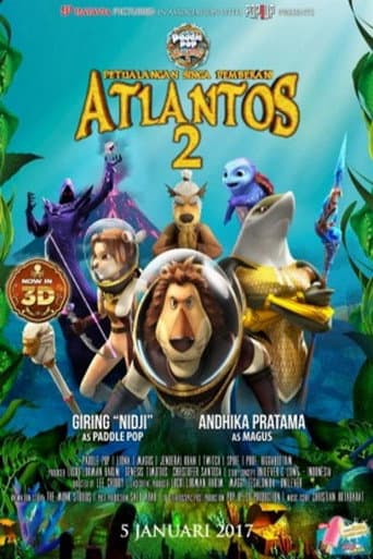 Petualangan Singa Pemberani Atlantos 2 afişi