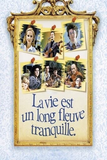 La vie est un long fleuve tranquille afişi