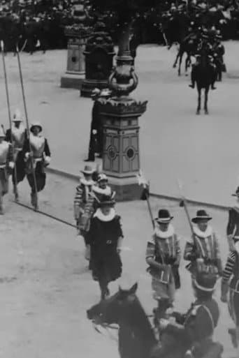 Review of the Royal Netherland Guards in the Costumes of the Middle Ages (Coronation of Wilhelmina Guard of Honor) afişi