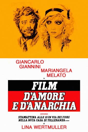 Film d'amore e d'anarchia, ovvero: Stamattina alle 10, in via dei Fiori, nella nota casa di tolleranza afişi