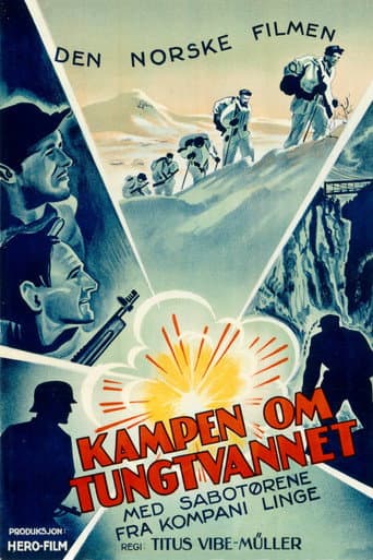Kampen om tungtvannet afişi