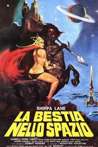 La bestia nello spazio afişi