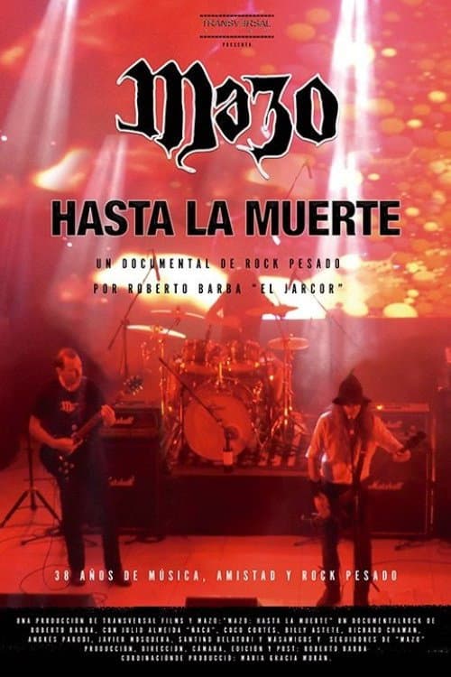 Mazo: Hasta la muerte afişi
