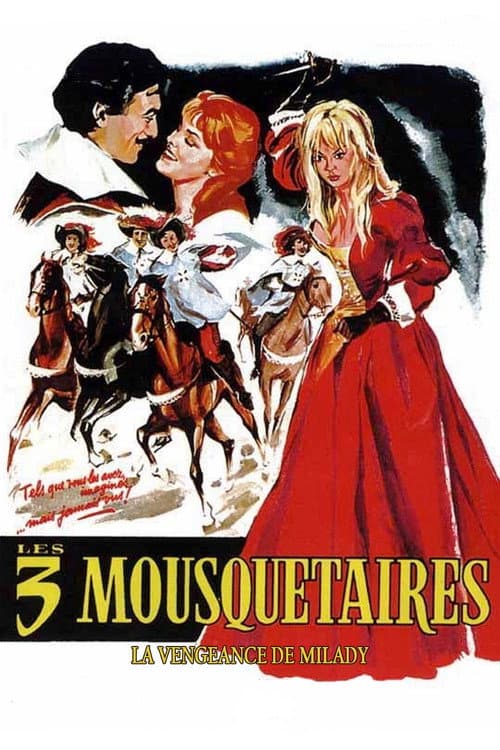 Üç Silahşörler 2 Milady'nin İntikamı ./  Vengeance of the Three Musketeers afişi