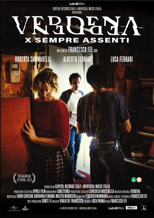 X sempre assenti afişi