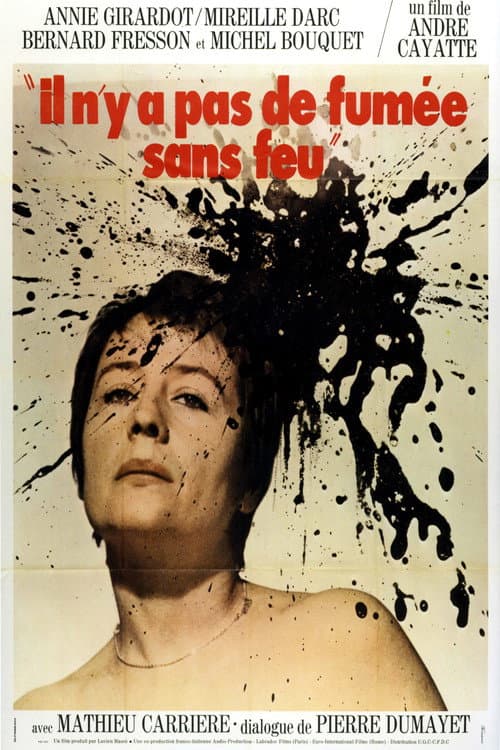 Il n'y a pas de fumée sans feu afişi
