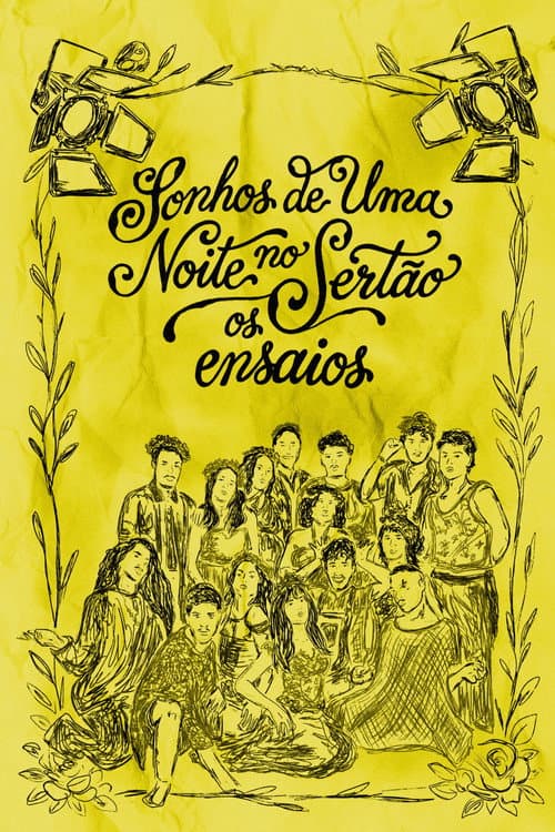 Sonhos de uma Noite no Sertão: os ensaios afişi