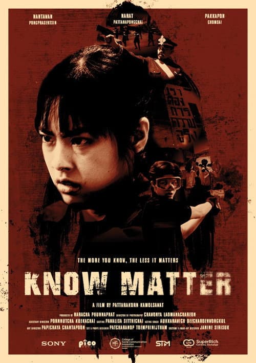 KNOW MATTER afişi