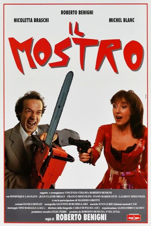 Il mostro afişi