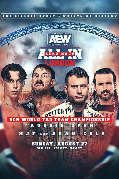 AEW All In 2023: London - Zero Hour afişi