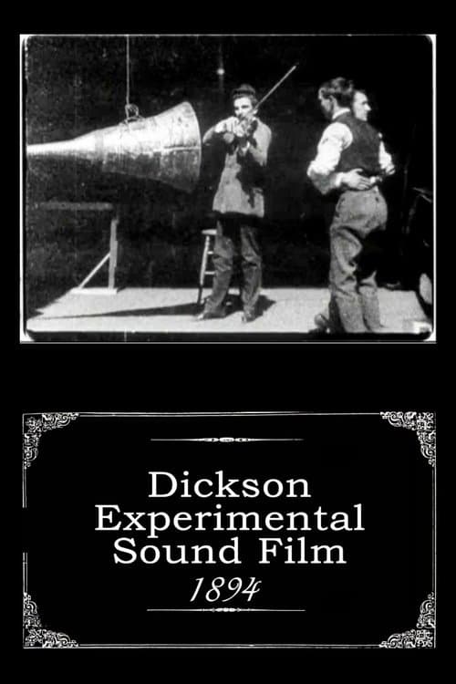 Dickson Deneysel Ses Filmi afişi