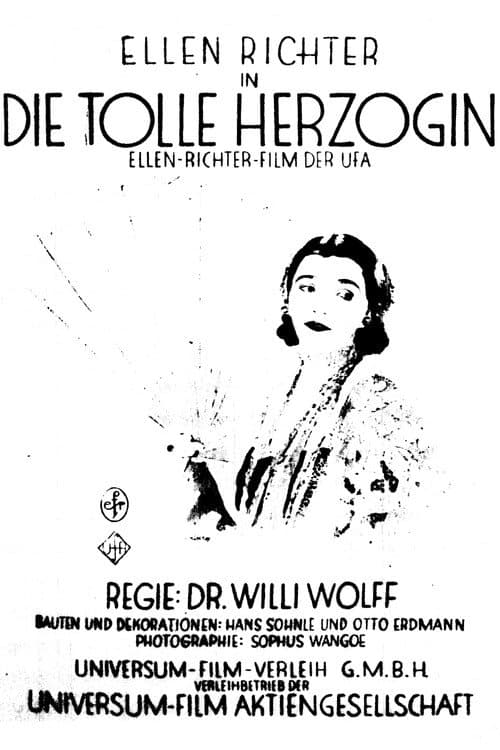 Die tolle Herzogin afişi