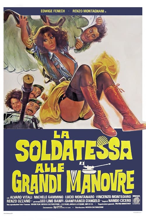 La soldatessa alle grandi manovre afişi