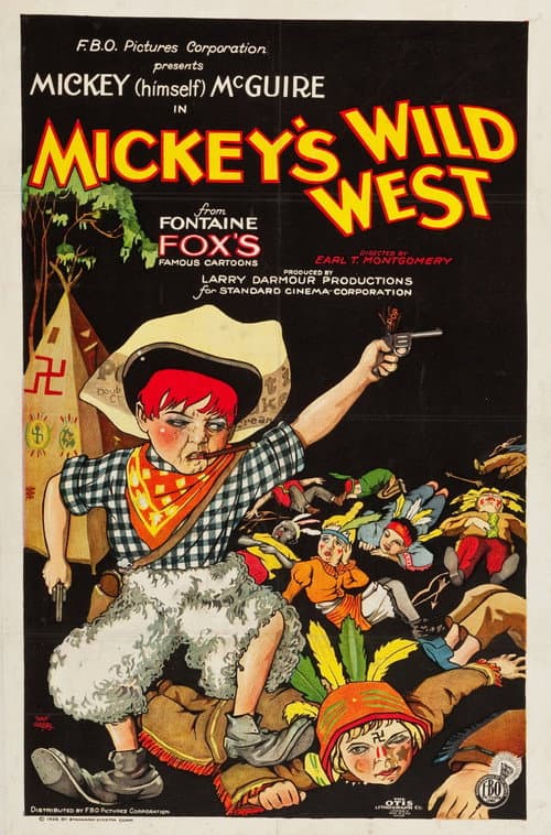 Mickey's Wild West afişi