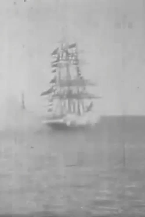La Fragata Sarmiento en la Gran Revista Naval afişi