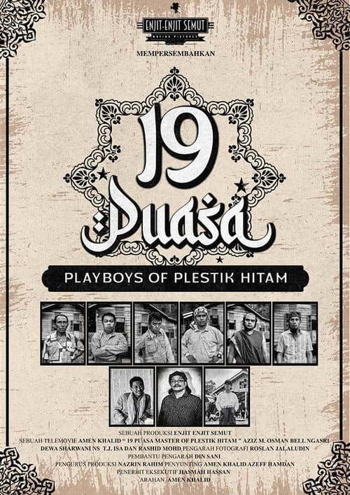 19 Puasa: Playboys of Plestik Hitam afişi