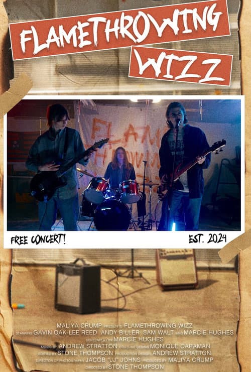 Flamethrowing Wizz afişi