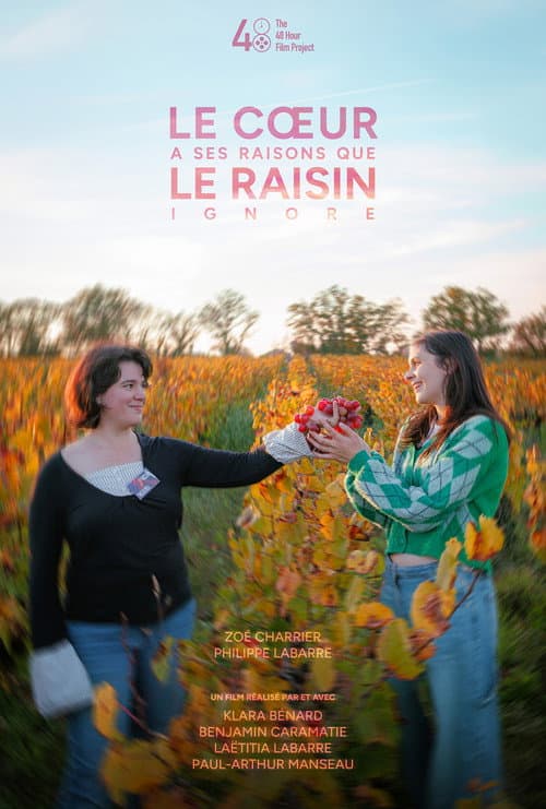 Le cœur a ses raisons que le raisin ignore afişi