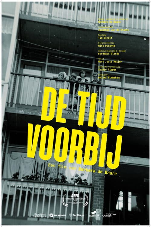 De Tijd Voorbij afişi