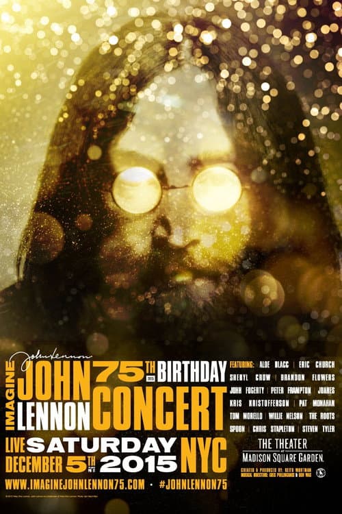 Imagine: John Lennon 75th Birthday Concert afişi