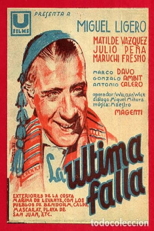 La última Falla afişi