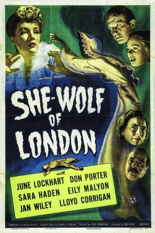 She-Wolf of London afişi