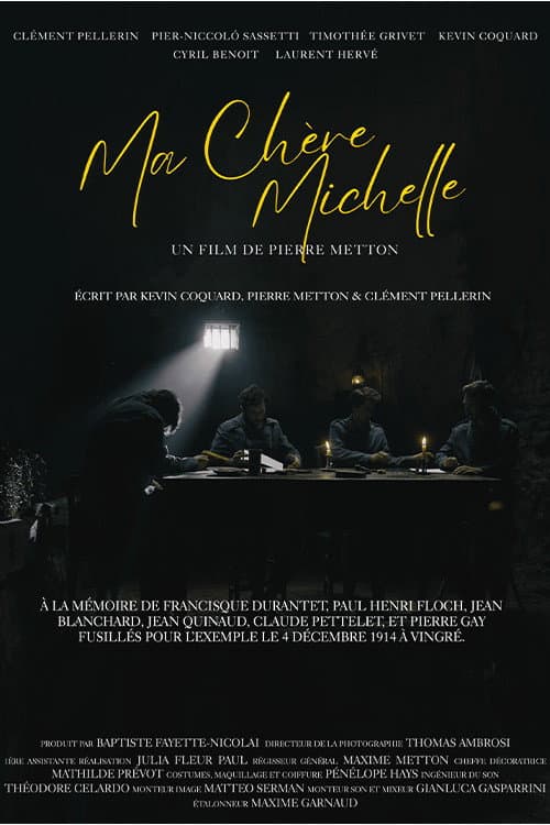 Ma chère Michelle afişi