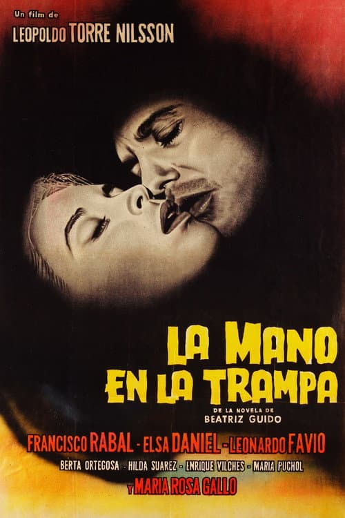 La mano en la trampa afişi