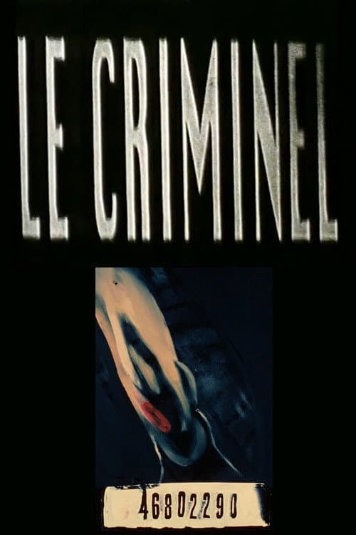 Le criminel afişi