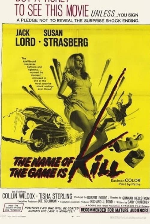 The Name of the Game Is Kill afişi