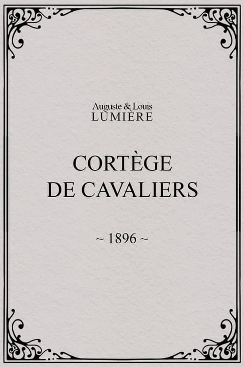 Cortège de cavaliers afişi