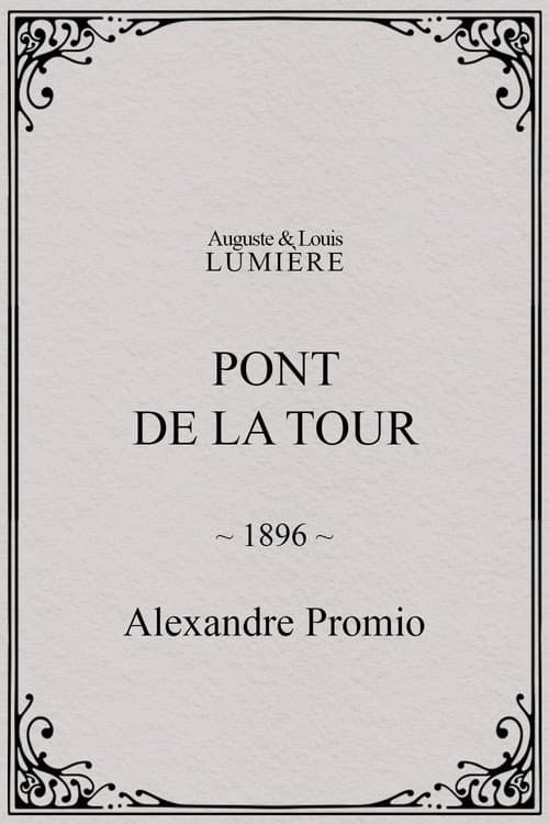 Pont de la Tour afişi