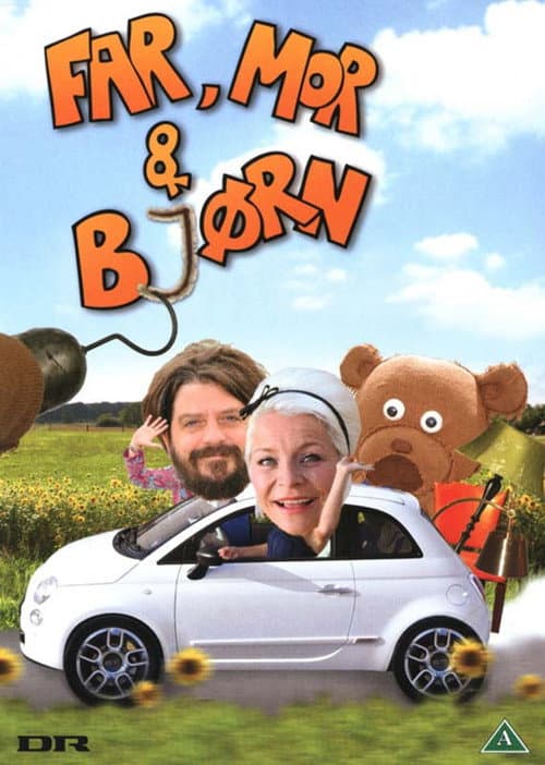 Far, mor og bjørn afişi