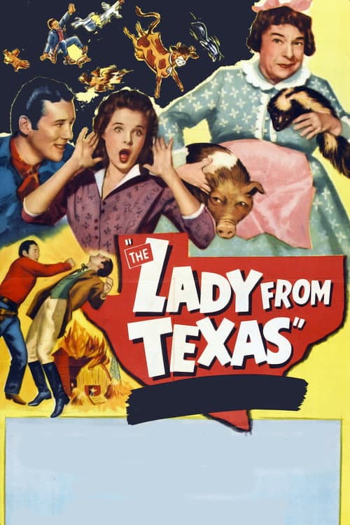 The Lady from Texas afişi