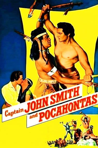 Captain John Smith and Pocahontas afişi