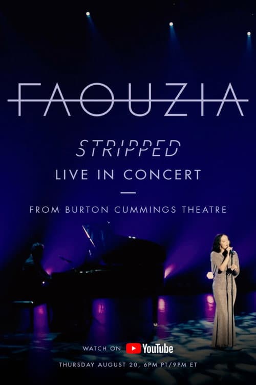 Faouzia - Stripped: Live In Concert from the Burton Cummings Theatre afişi
