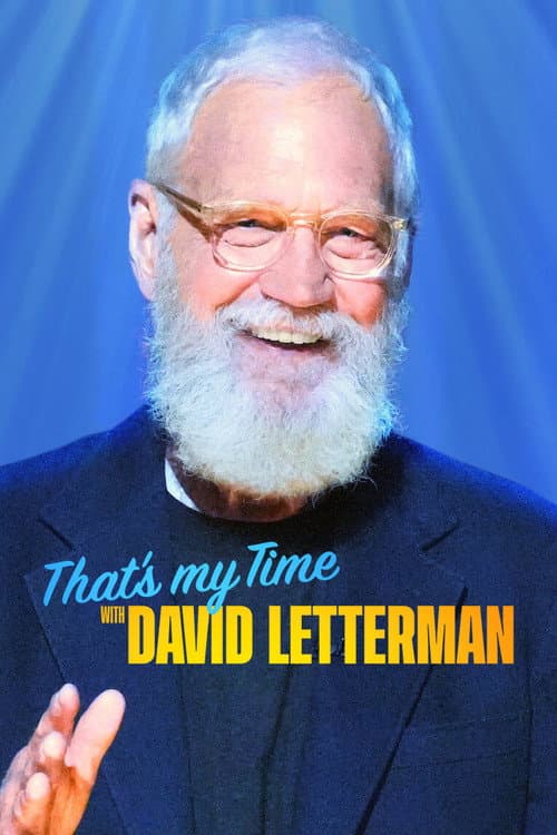 That’s My Time with David Letterman afişi