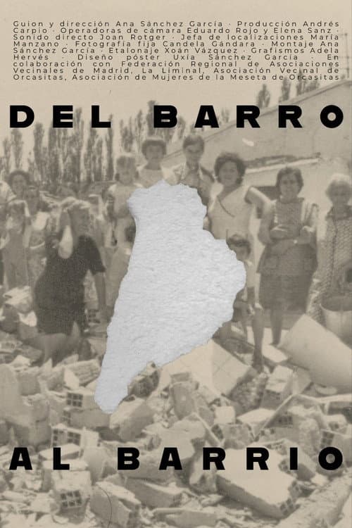 Del barro al barrio afişi