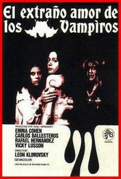 El extraño amor de los vampiros afişi