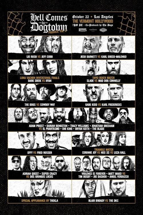 PRODUCE Volume 6: Hell Comes to Dogtown afişi