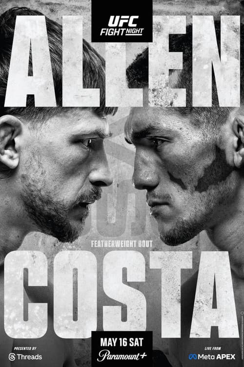 UFC Fight Night 276: Allen vs. Costa afişi