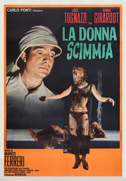 La donna scimmia afişi