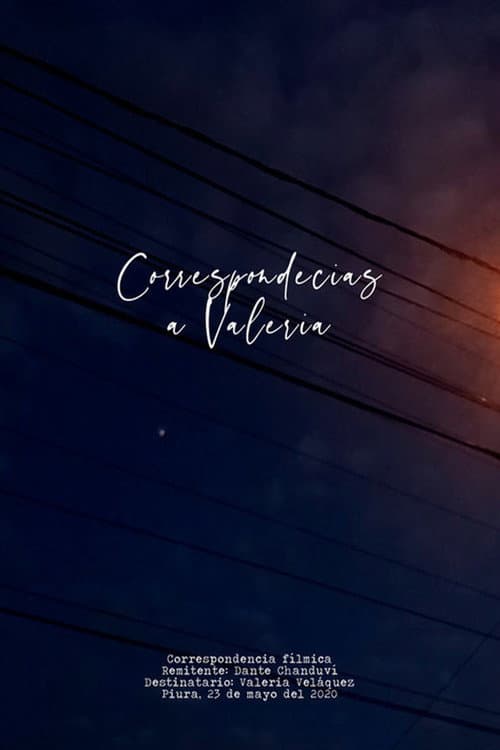 Correspondencias a Valeria afişi